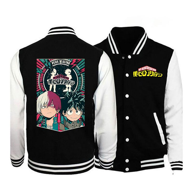 My Hero Academia nová street bunda dámská baseballová uniforma jaro a podzim nová korejská verze volná partnerská bomber bunda