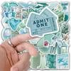 50 Mint Mambo Soda Green Stickers for Water Bottles, Phone Cases, & Laptops