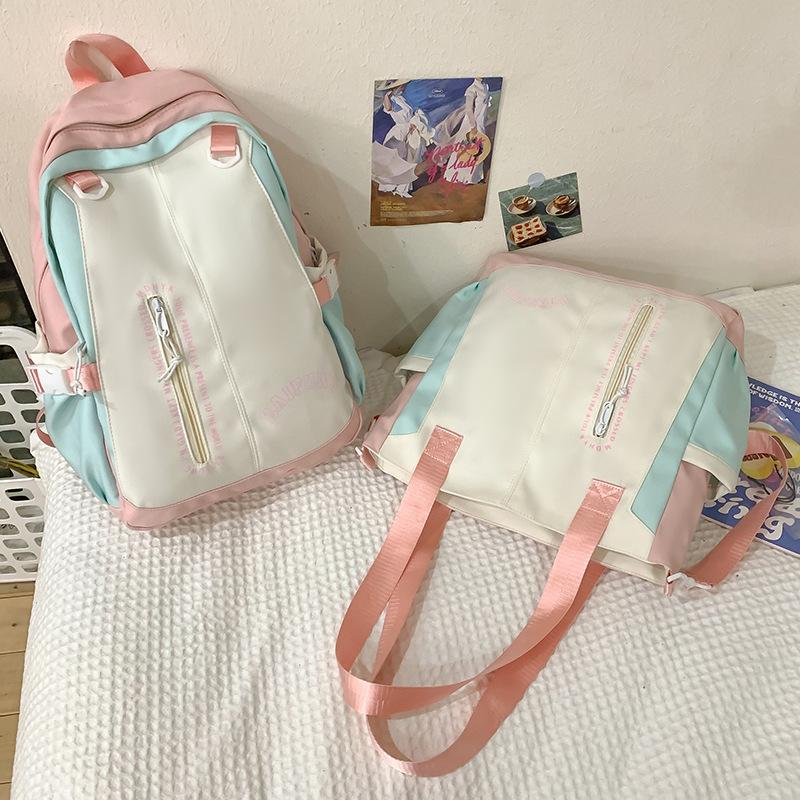 Grundschulmädchen Buchstabenrucksack Mittelschüler Studentenrucksack