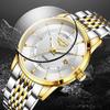 LIGE brand watch women Fashion Luxury Stainless Steel female waterproof watches Clock Calendar Quartz Watch for Women relogio