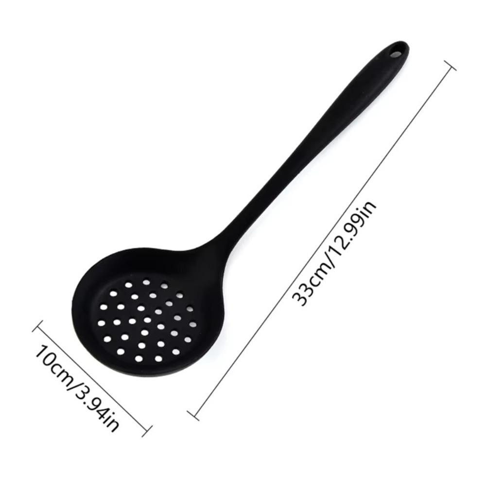 Long Handle Cooking Slotted Colander Non-stick Sink Ladle Strainer Kitchen Tools