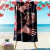 Rafael Leao Print Beach Towel, Large Soft Quick Dry Towel for Beach Camping Swimming
