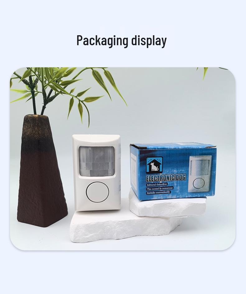 130dB White Custom Infrared Home Anti-theft Alarm