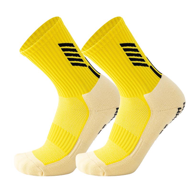 Autumn/Winter Mid-Tube Non-Slip Professional Football Socks with Sweat-Absorbent Towel Bottom