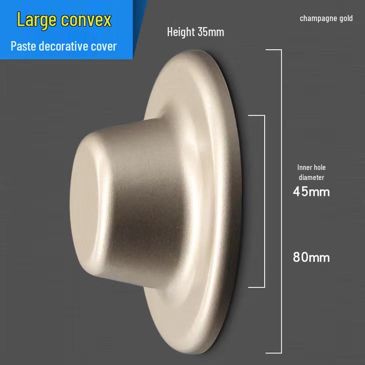 Decorative Cover for Shower Faucet and Kitchen Wall Pipe Holes