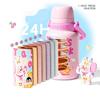 COOKER KING 316 Stainless Steel Insulated Straw Cup Children Thermos Cup Keep Warm and Cold Student School Water Bottles