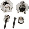 Parksons PSL-700N Metal Straps Lock Pins for Guitar Bass, Set of 2, Nickel