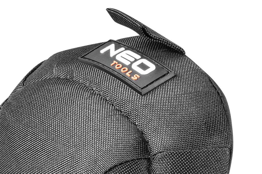 Knee pads with soft cushion, fabric, category 1, CE