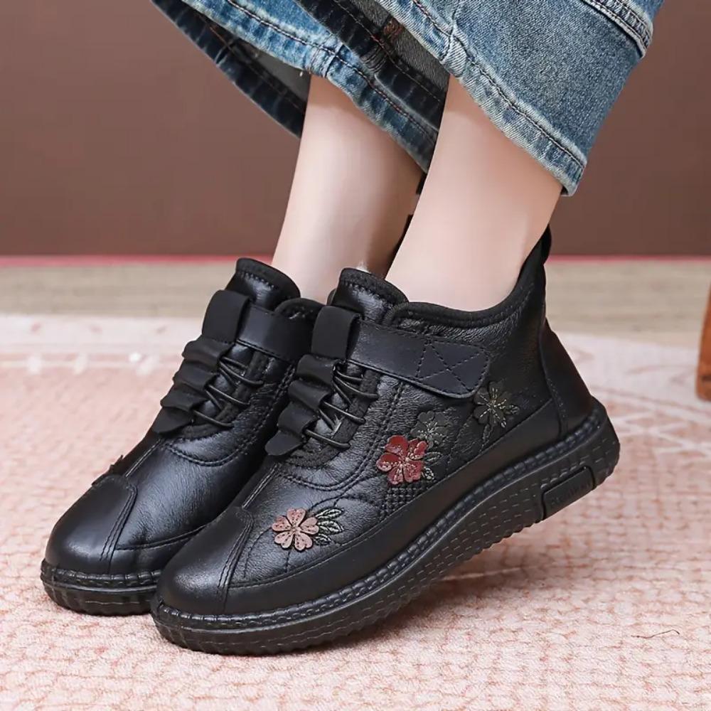 Cotton Boots Women's Winter Warm Women's Shoes Lightweight Winter Cotton Shoes Women's Flat Soft Cotton Shoes Women's Shoes