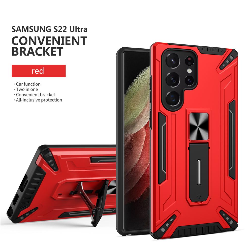 

Чехол для Samsung Galaxy S22 Ultra S21 Plus S20 FE A72 A52S A32 5G, магнитный автомобильный держатель, жесткий чехол, противоударный чехол для телефона Fundas For Samsung A32 4G