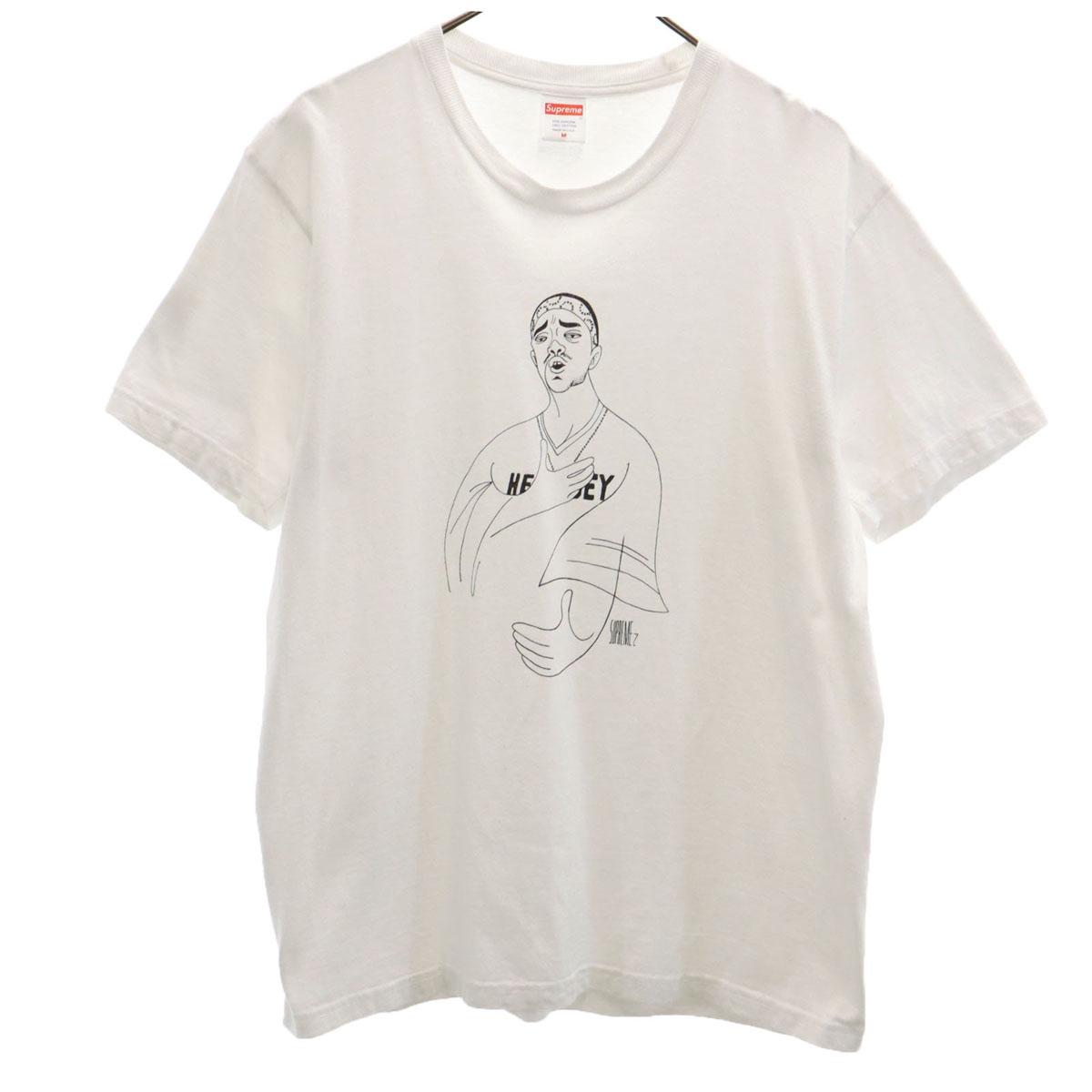 

Supreme 18ss Сделано в США Mobb Deep Prodigy Футболка с коротким рукавом M белый Мужская Б/У