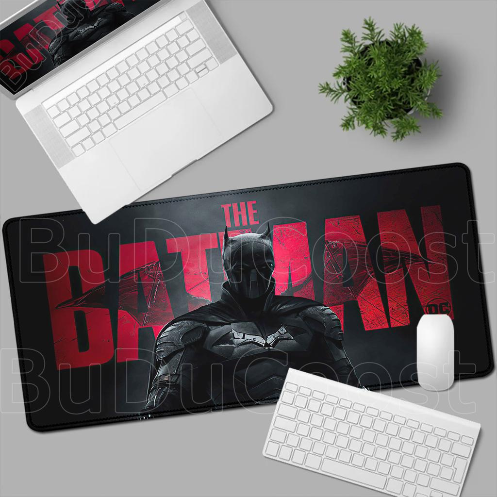 B-Batman Mouse Pad HD Large Gaming Non-slip Rubber Keyboard Desk Mat Office Laptop Computer Pc Gamer Cabinet Mousepad Xxl Carpet