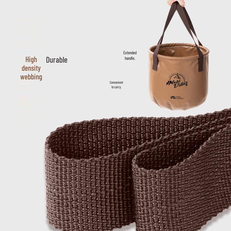 MOBIGARDEN Foldable Outdoor Camping Water Bucket