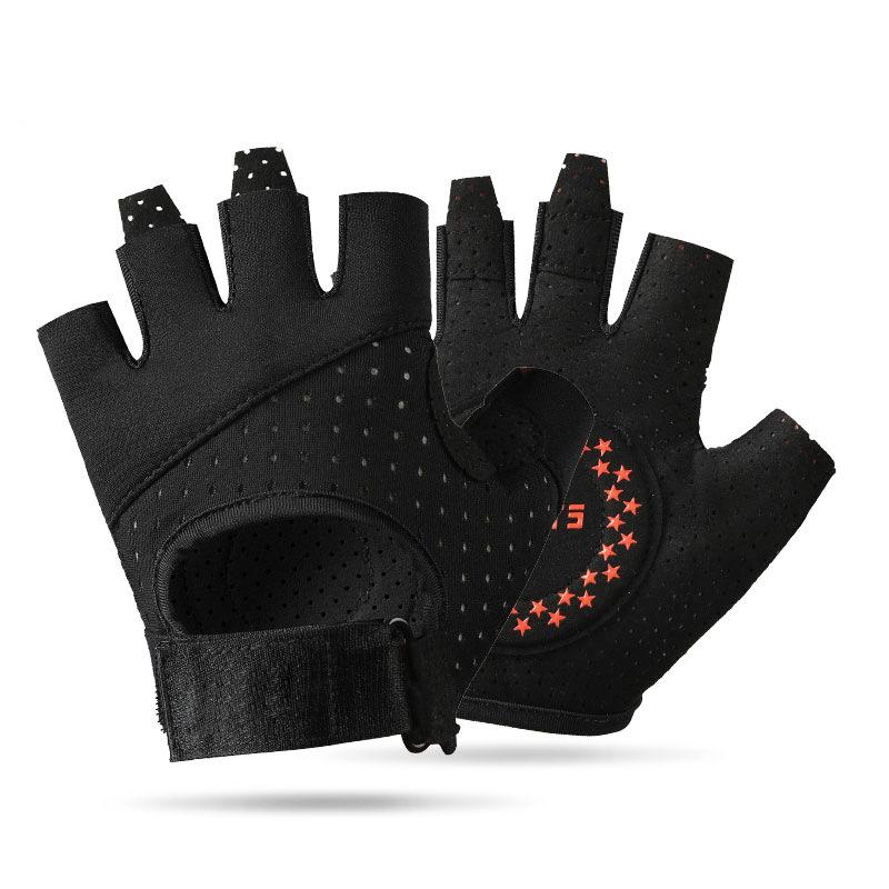 

Gym Gloves Fitness Weight Lifting Gloves Body Building Training Athletics Exercise Cycling Athletic Workout Glove for Both Gent Practical Use S