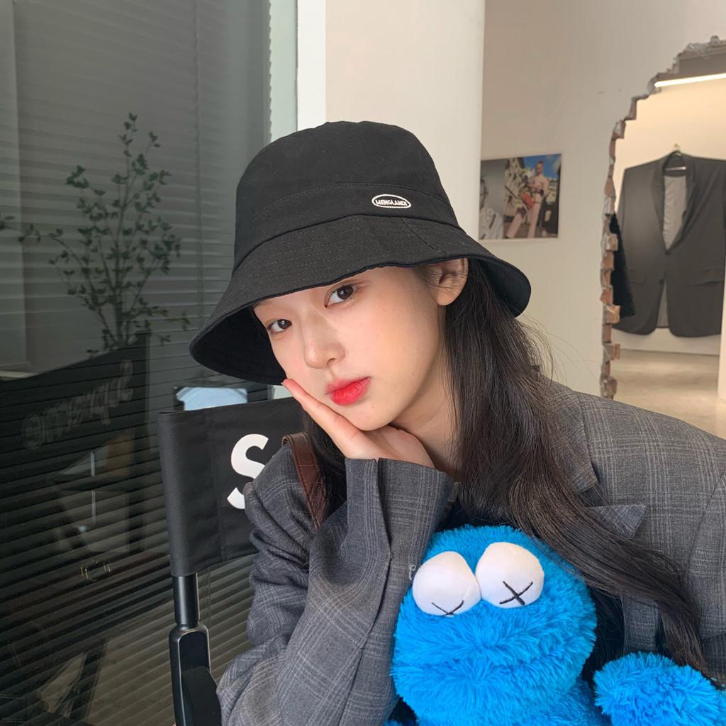 Letter Embroidered Casual Pattern Womens Bucket Hat Versatile Allseason Hat Outdoor