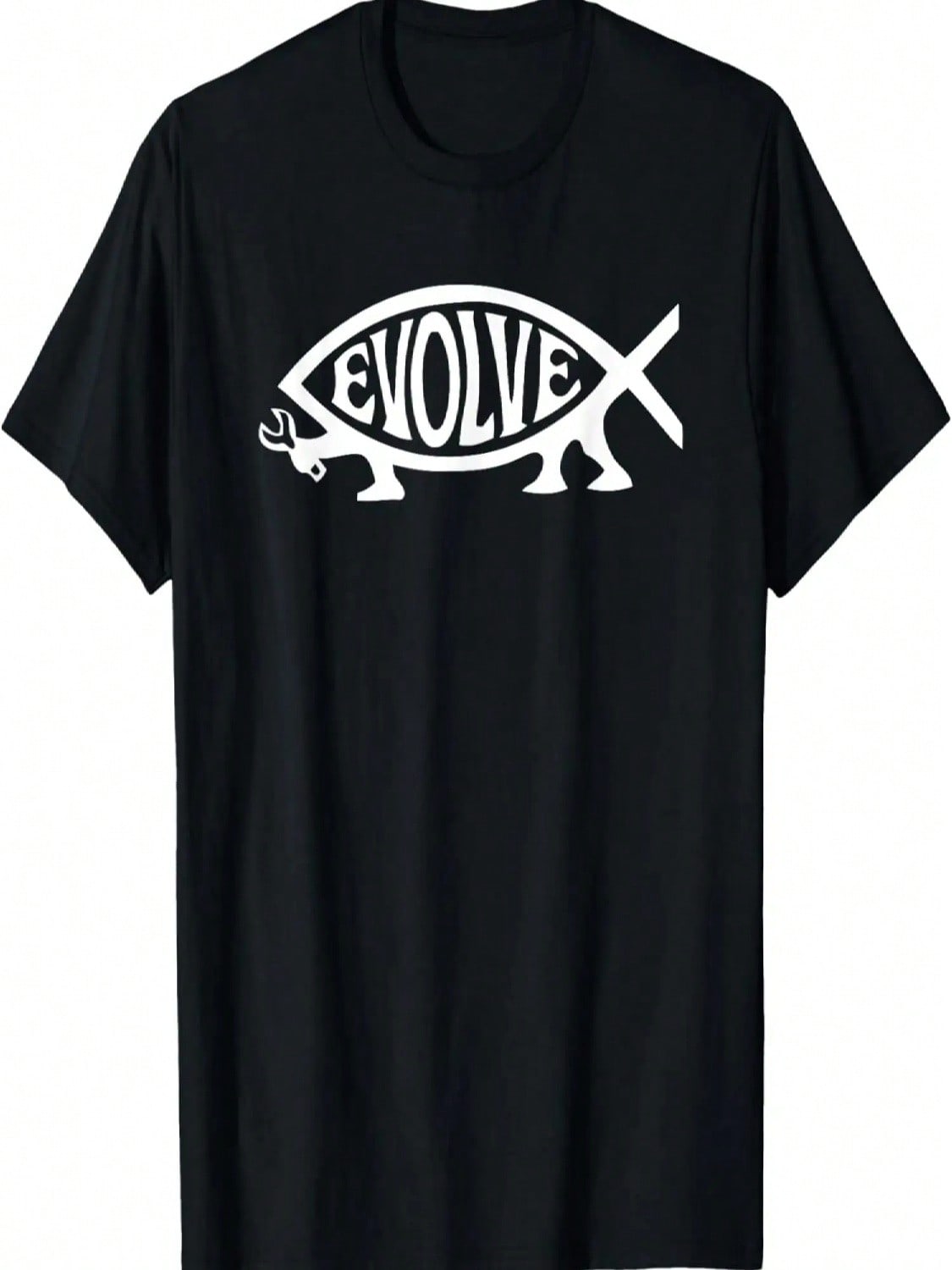 Evolve Jesus Fish Christmas T-Shirt S разноцветный