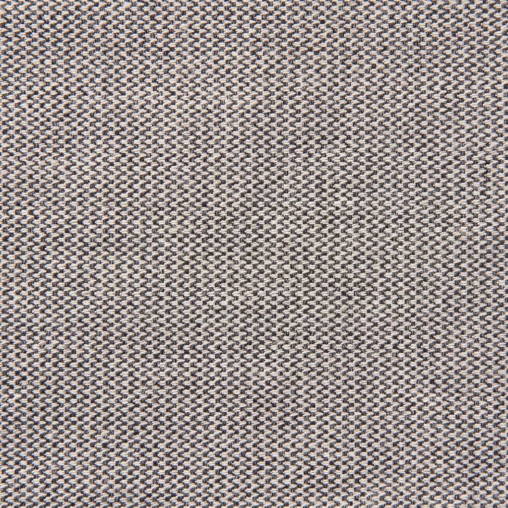 MUJI Ottoman Cover, Cotton-Linen Basket Weave, Charcoal, KB4JTA2A