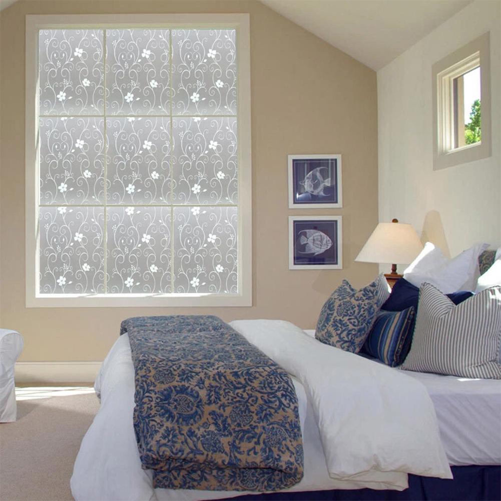 Frosted Glass Film Easy To Apply Remove Without Leaving Any Residue For Bedroom China Mainland