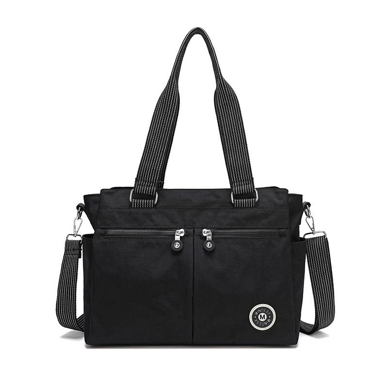 

Европейская и американская мода Женская нейлоновая сумка-тоут большой вместимости 35x14x28 cm