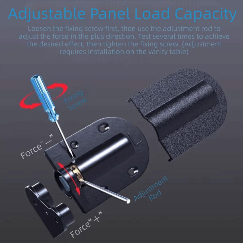 Adjustable Hydraulic Dressing Table Hinge Silent Damping Damping Flip Hinge Flap Hinge Application