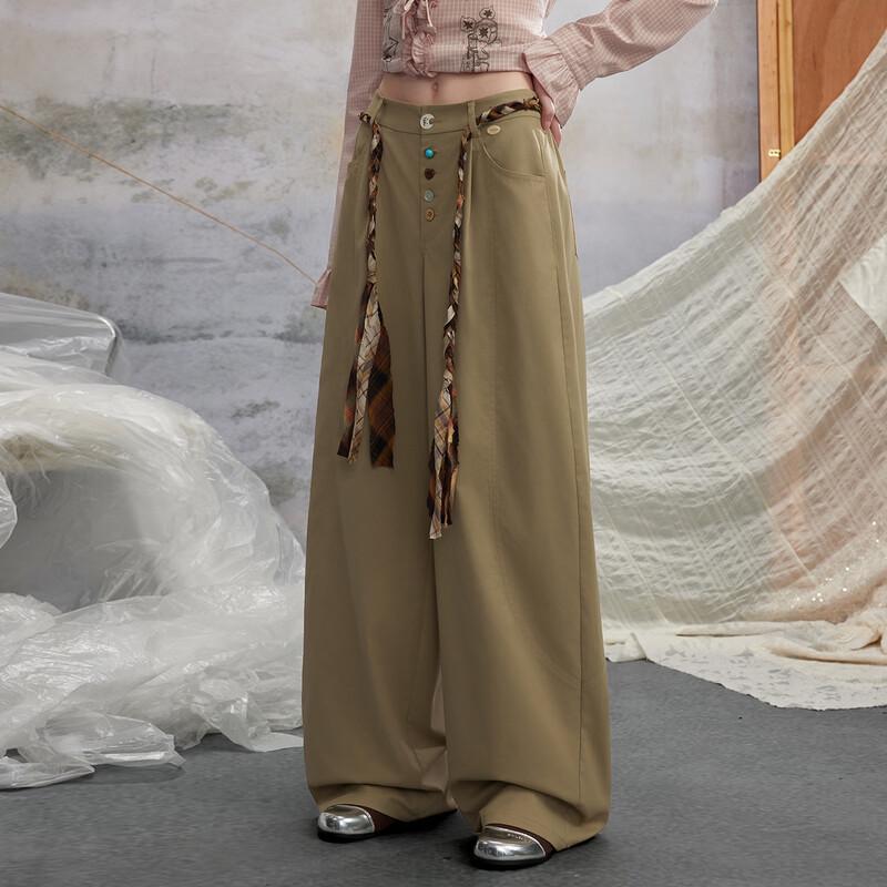 Unisex Loose Wide-Leg Casual Pants