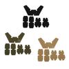Velcro Helmet Sticker Patch Hook Loop Fastener Pad Set for Helmet Case and Hat Protection
