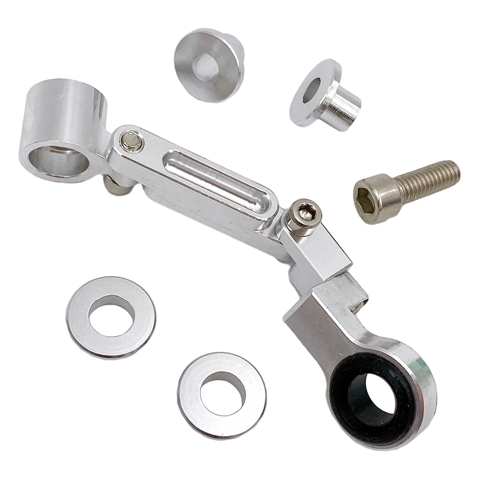 

Meliore Универсальный Алюминиевый Бак Резервуар Сбритый Кронштейн Резервный Бак Главный Цилиндр Анодированный Тормоз Передний one size серебряный