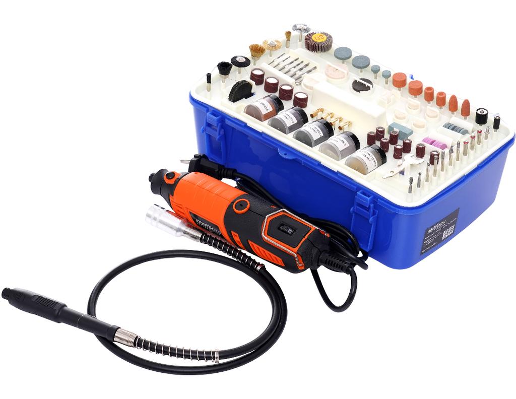 Mini szlifierka 270W + akcesoria 218el. KD10751