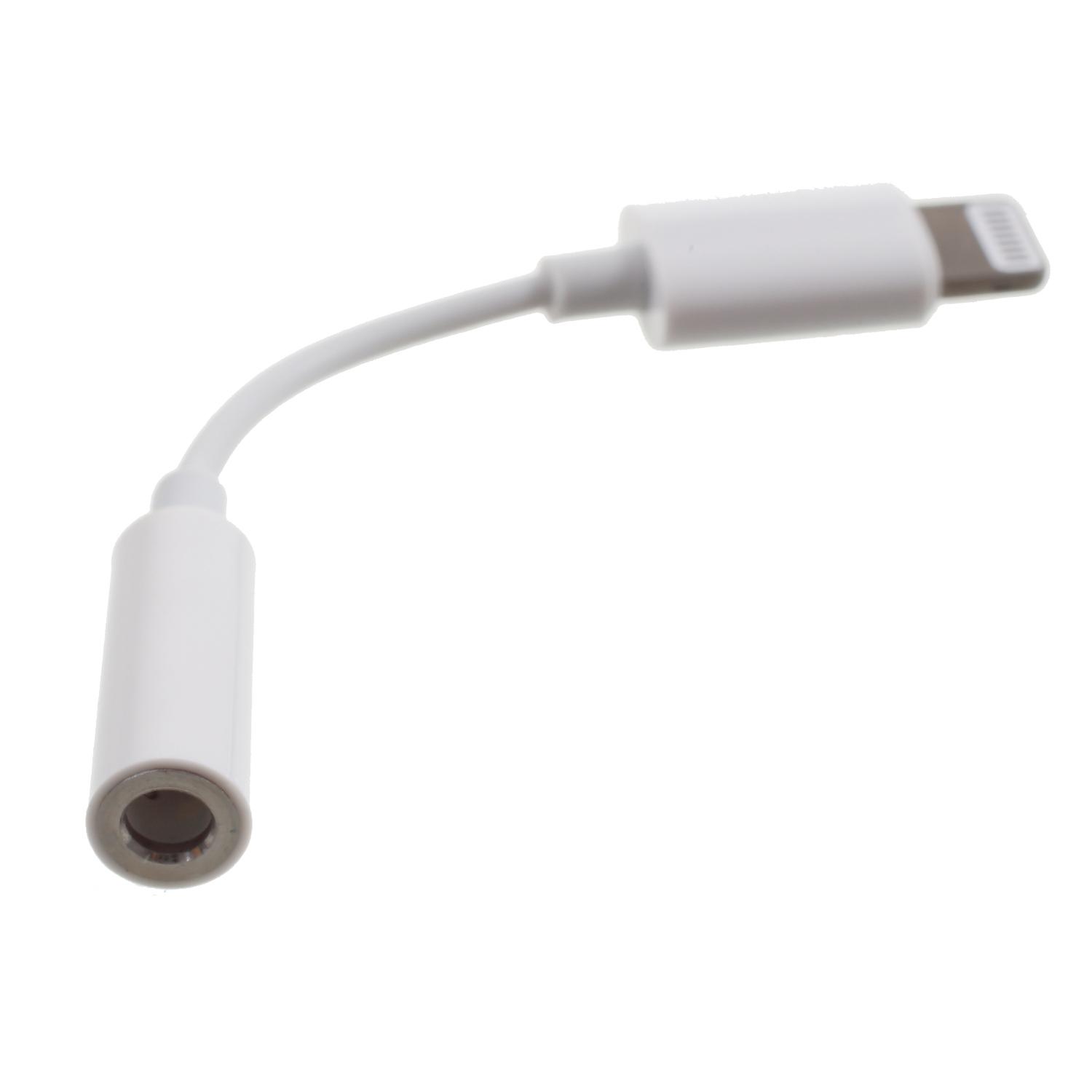

Bluetooth-compatible Lightning 8pin to 3.5mm Earphone Jack Adapter Cable for iPhone As Shown A