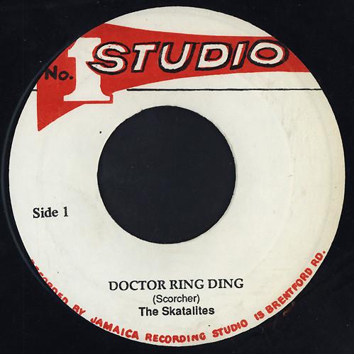 7inch Record SKATALITES / PRINCE FRANCIS - Doctor Ring Ding / Street Doctor NONE Studio One Jamaica Reggae, Ska & Dub Used