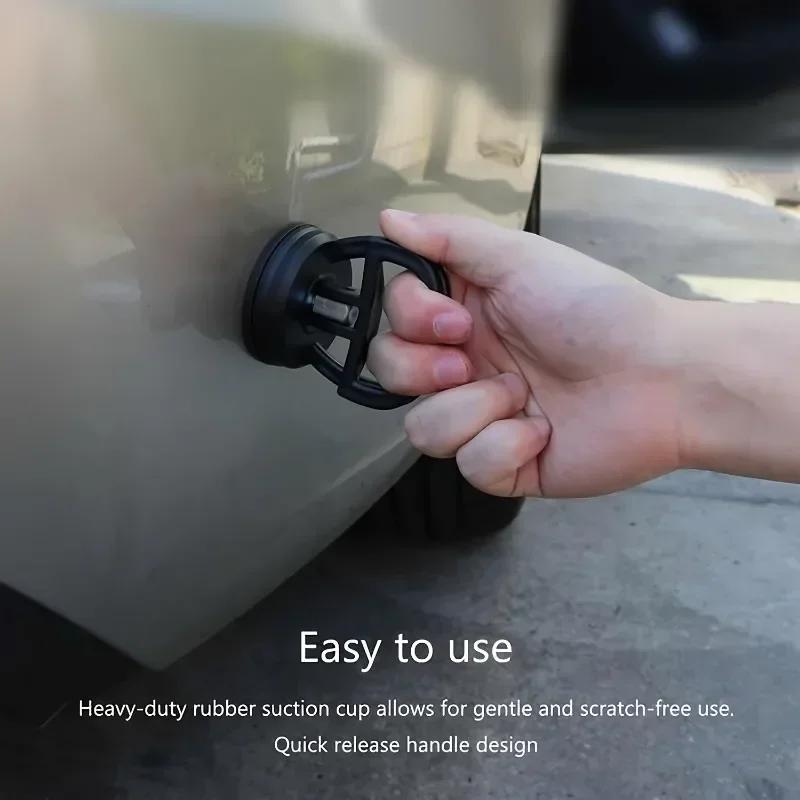 Compact Car Dent Puller Suction Cup - Rubber Panel Remover for Easy Vehicle Repair (Ideal for Camping & Hiking)