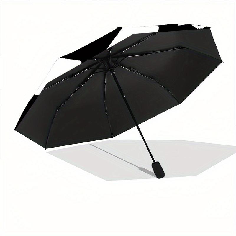 Parapluie Pliant Automatique Mignon Coupe-Vent One Direction avec Cadre Robuste en Fer, Parapluie de Voyage Compact Portable Utilisation Toutes Saisons Fêtes 0807058