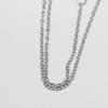Used Good Condition Tiffany & Co. Tiffany Round Tag Silver Necklace