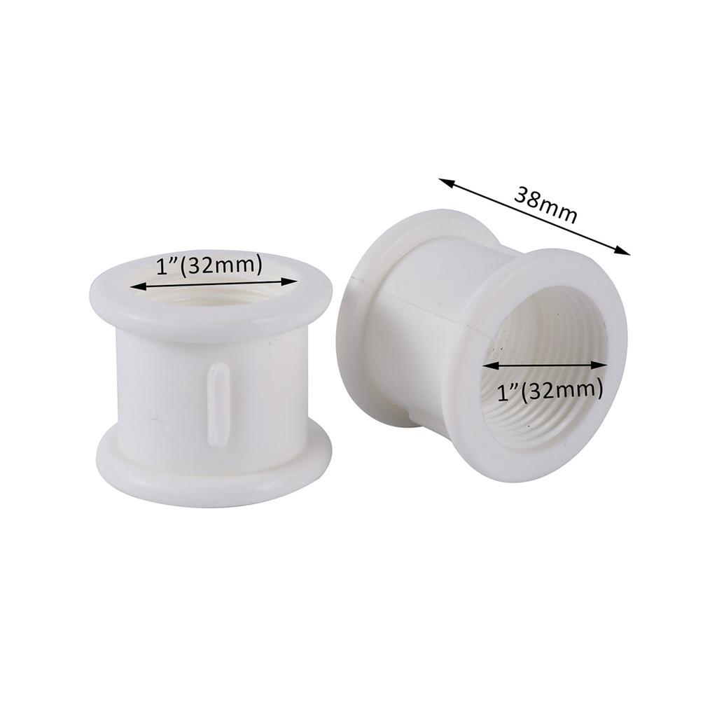 1/2" 3/4" 1" Female/Male Thread Reducing Connectors Garden Irrigation Plastic Joints Fish Tank Aquarium Drain Pipe Fittings 5Pcs