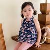 LUSON Baby Girl Floral Summer Camisole Top