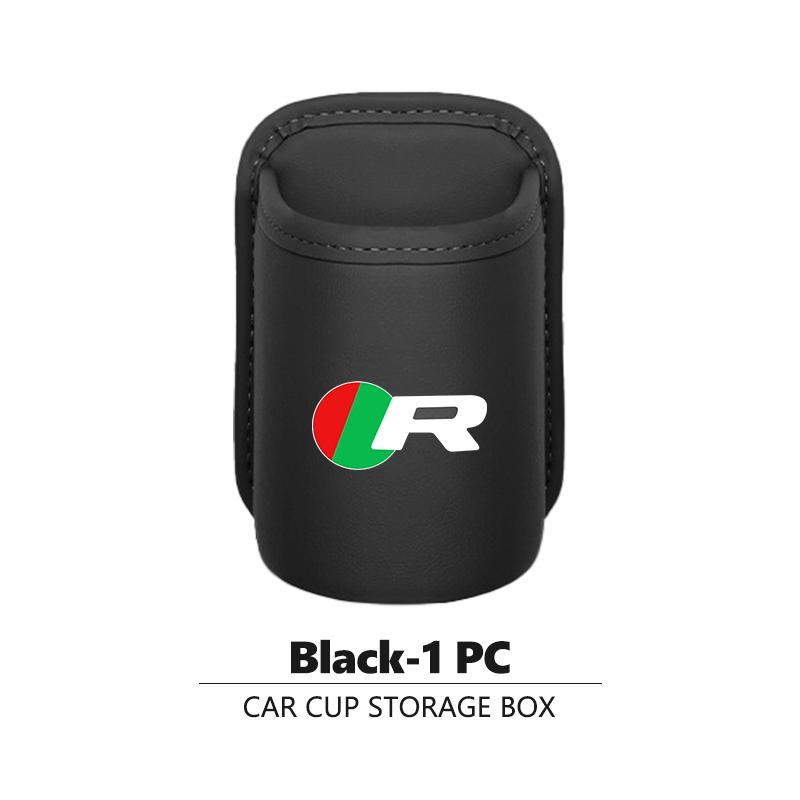 Leather Car Water Cup Holder Mobile Phone Holder Door Armrest Beverage Holder Bag Chair Back Multifunctional Box For Jaguar XF PP21