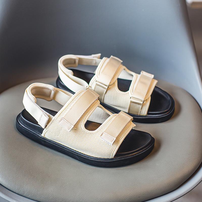 

3023 sandals men s new summer products campus seaside beach shoes men s wading driving non-slip outside sandals 44-Leather shoe size