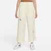 Nike Casual Straight-Leg Drawstring Wide-Leg Pants Women Bottoms Beige DM7910-715