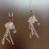 Unique Jellyfish Phone Charm Hanging Rope Sea Theme Star Pendant Phone Chain Strap Handmade Beaded Keychain Accessory