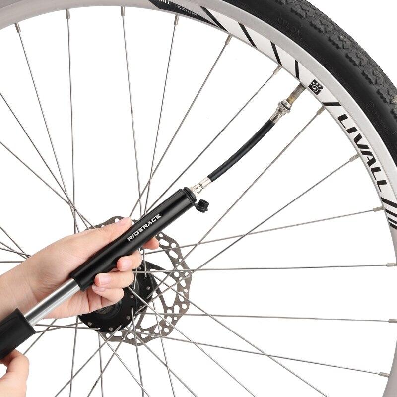 Tragbare Mini-Fahrradpumpe mit Schrader-Presta-Ventil, MTB-Fahrradreifenfüller, Handluftball, Nadelschlauchpumpe, Fahrradzubehör