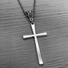 Men's Hip Hop Cross Pendant Necklace - Street Style Alloy Sweater Chain - Personalized Bestseller Jewelry