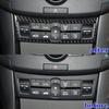 Carbon Firber Interior Climate Control Panel Trim Cover For Acura TSX 2009-2014