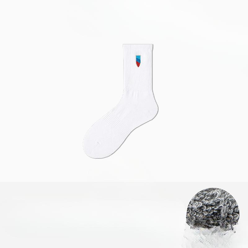 Men's Spring and Autumn Professional Towel Bottom Basketball Sports Embroidered Icon Anti Ball In The Tube Socks