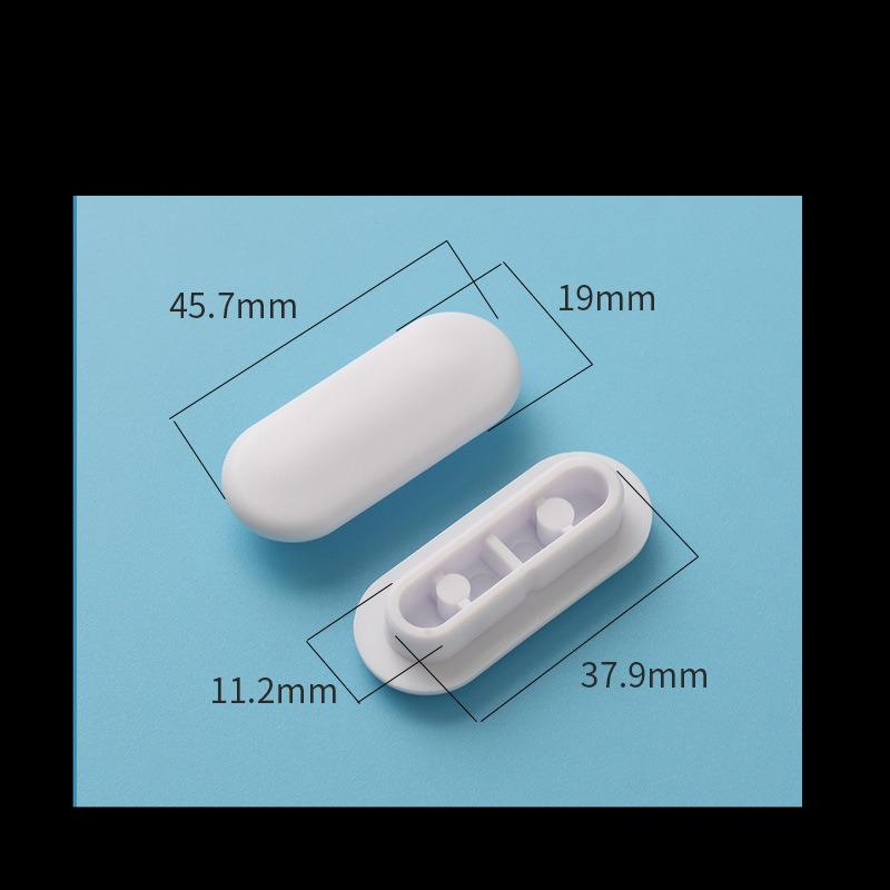 Toilet Seat Support Pads Buffer Shock-Absorbing Rubber Gaskets Plastic Silicone Plugs Round Mushroom Head Accessories for Toilet