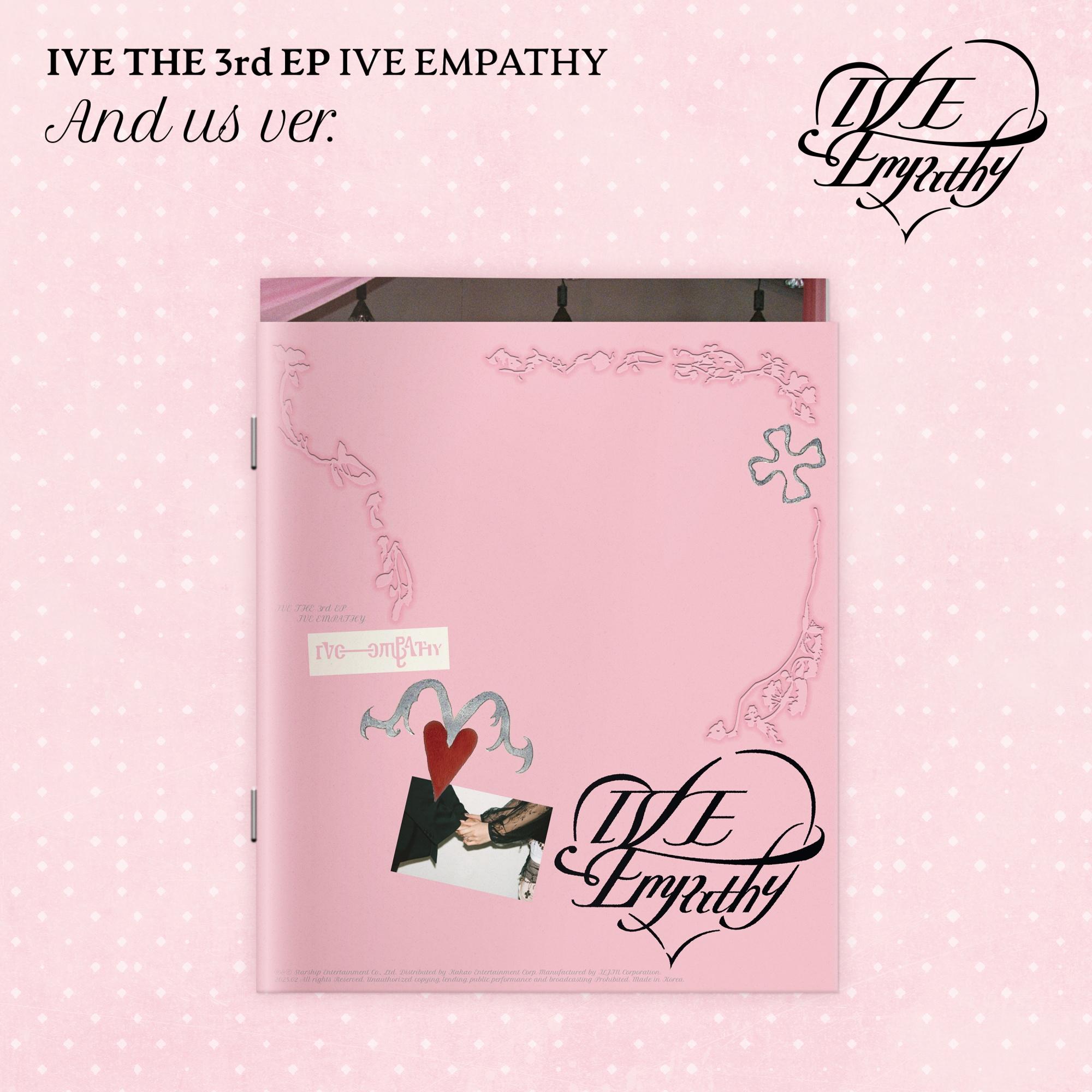 IVE - IVE EMPATHY / 3-й мини-альбом And us ver. (Pink)