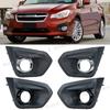 For Subaru Impreza 2012 2013 2014 Front Bumper Fog Light Foglamp Frame Cover Trim Lid Bezel