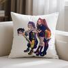 Anime Kpop Sofa Cushion Cover Demon Hunters Pillowcase Bedroom