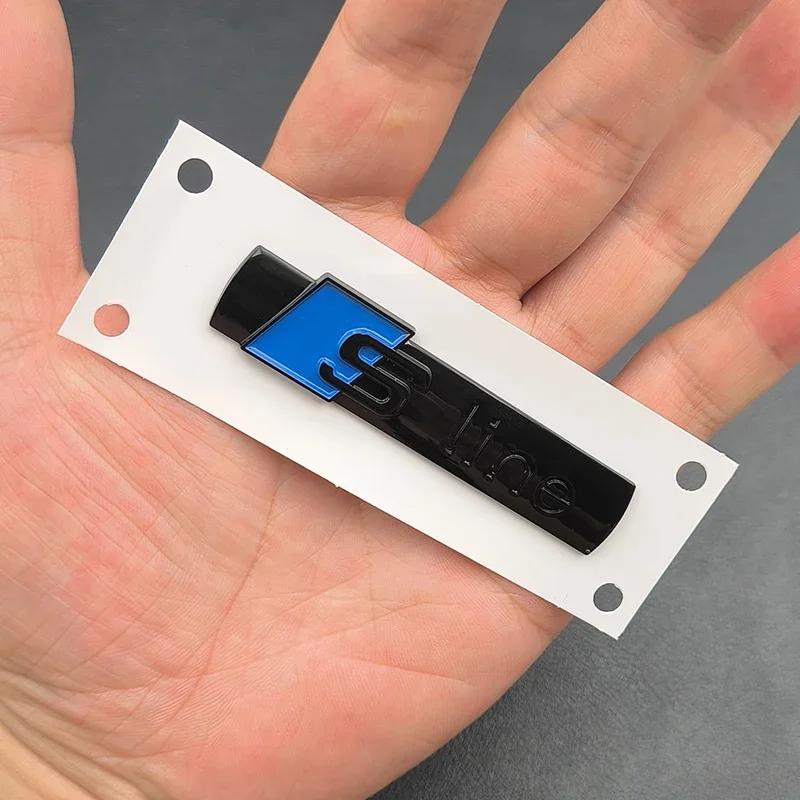 

3D Черный ABS Логотип Sline Шильдик Наклейка на Крыло Автомобиля Аксессуар