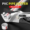 0-35mm/42mm/51mm/75mm Heavy Duty Pipe Cutter with SK5 Steel Blade, Quick Cutting Tool for PPR PVC Aluminum Plastic Water Tube and Metal Pipe Cutting