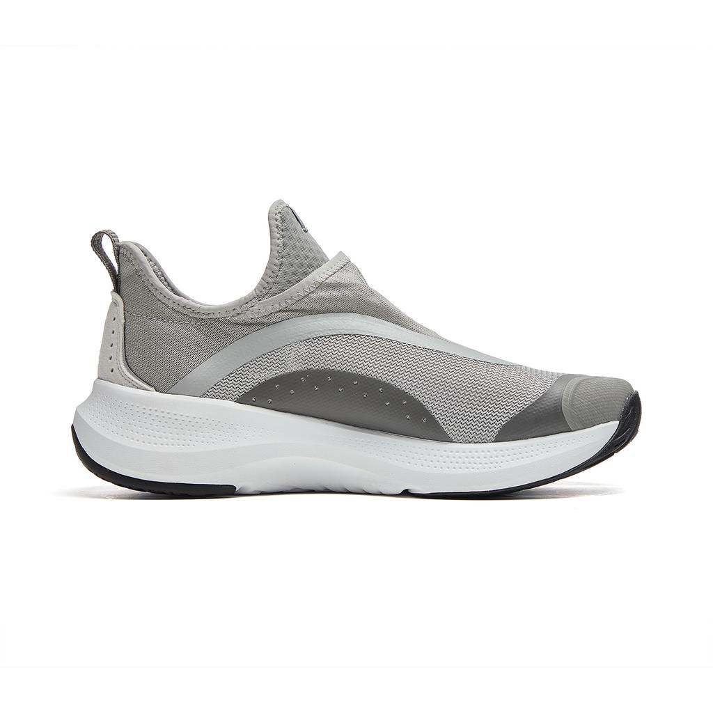 Li Ning Tpu Logo Breathable Cool Low Top Casual Shoes Men Sneaker Gray AGLU153-4